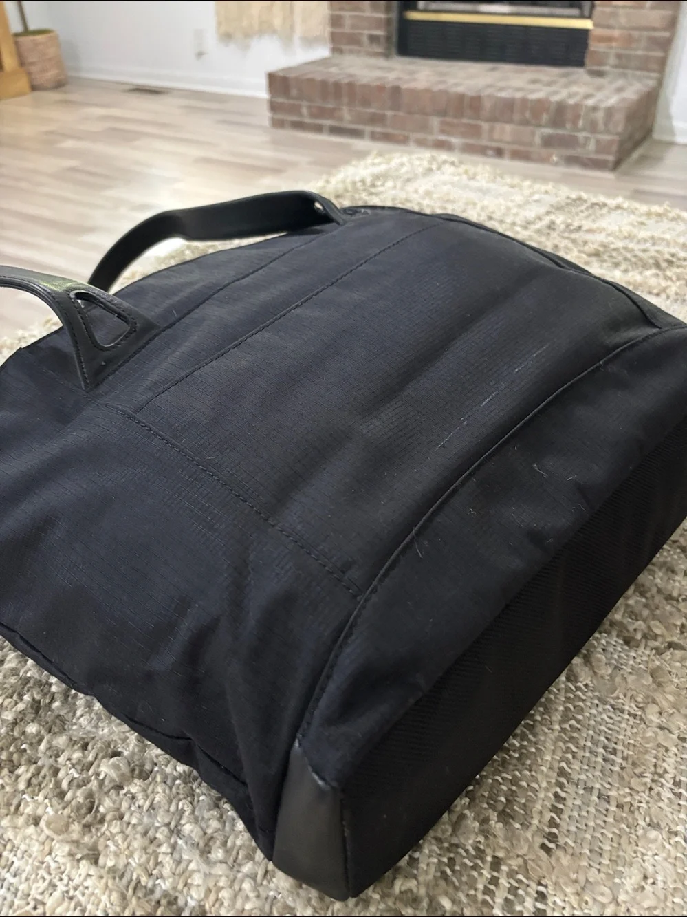 Tumi black nylon